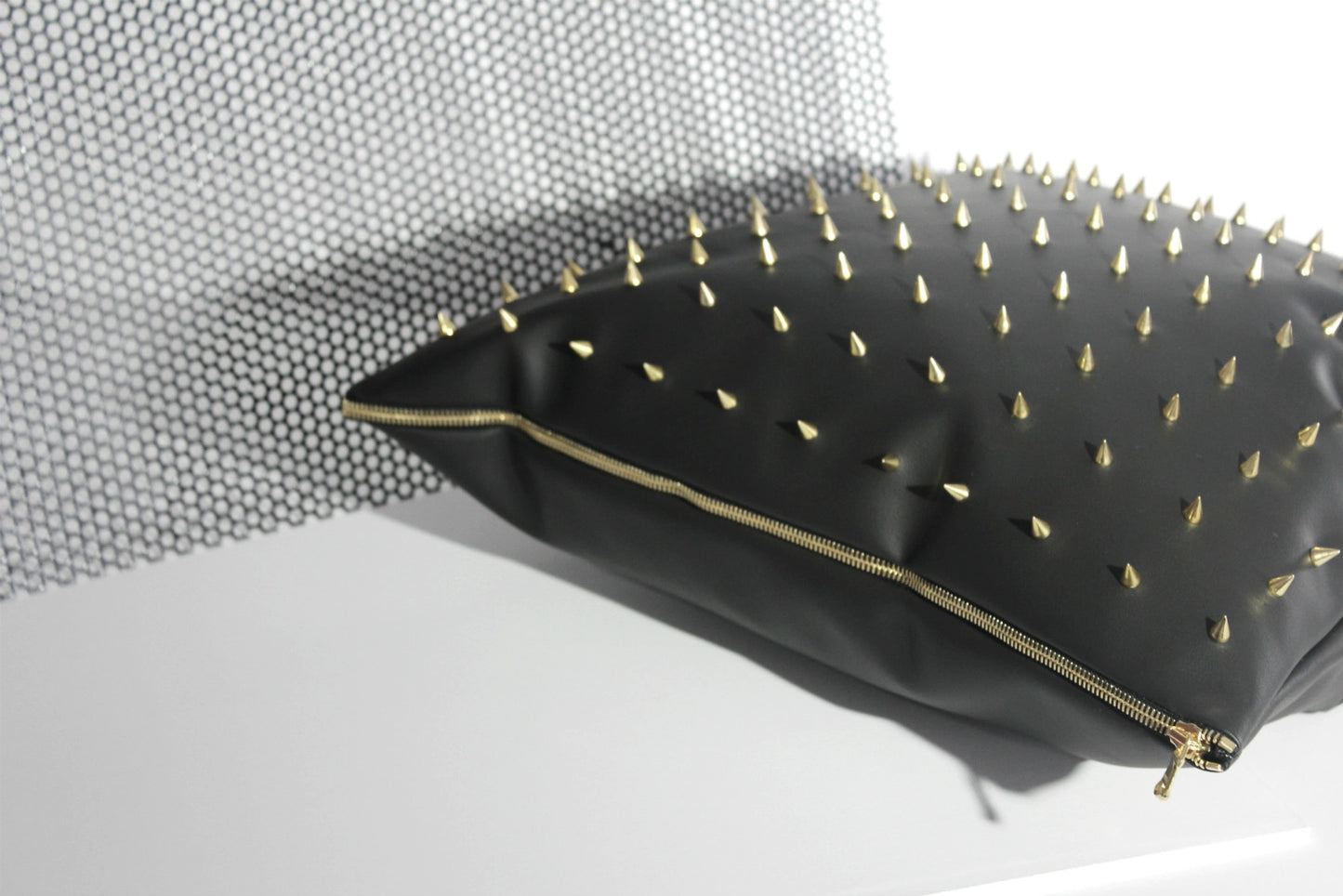 Brass Spiked Pillow